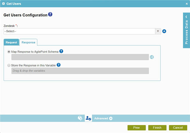 Get Users Configuration Response tab