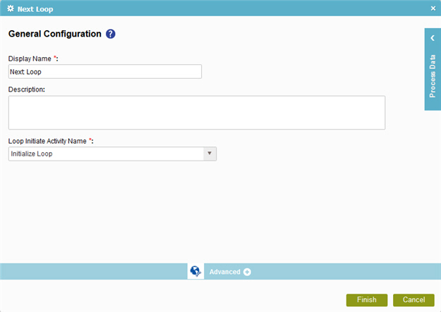 General Configuration screen