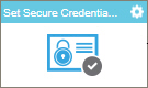 Set Secure Credentials activity
