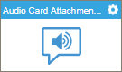 Audio Card Attachment activity