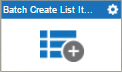 Create Multiple List Items activity
