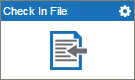 Check In File activity
