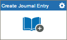 Create Journal Entry activity