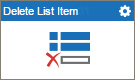 Delete List Item activity