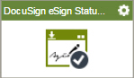 DocuSign eSign Status Check activity