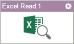 Excel Read activity