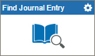 Find Journal Entry activity