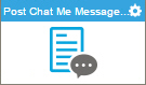 Post Chat Me Message activity