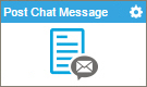 Post Chat Message activity