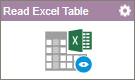 Read Excel Table activity