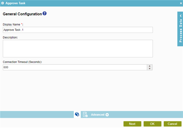 General Configuration screen