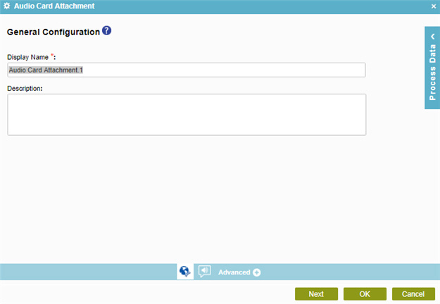 General Configuration screen