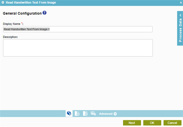 General Configuration screen