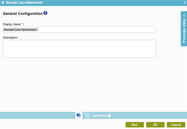 General Configuration screen