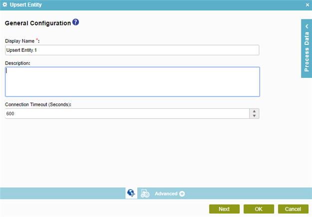 General Configuration screen