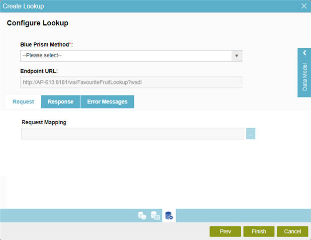 Configure Lookup Screen