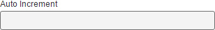 Sequence Number form control