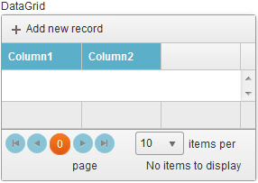 Data Grid form control