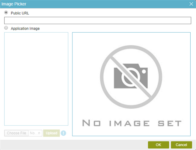 Image Picker screen