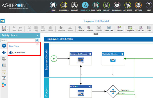 Process Activities for Blue Prism