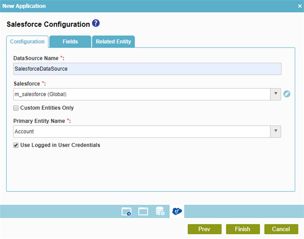 Salesforce Configuration Configuration tab