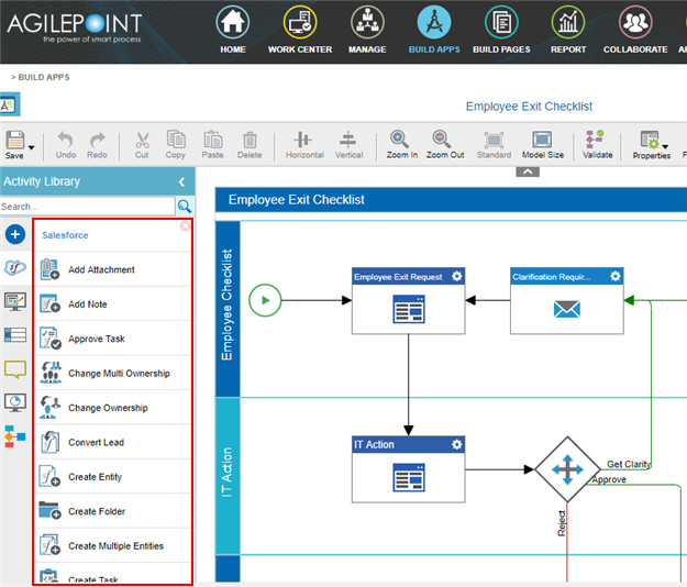 Process Activities for Salesforce