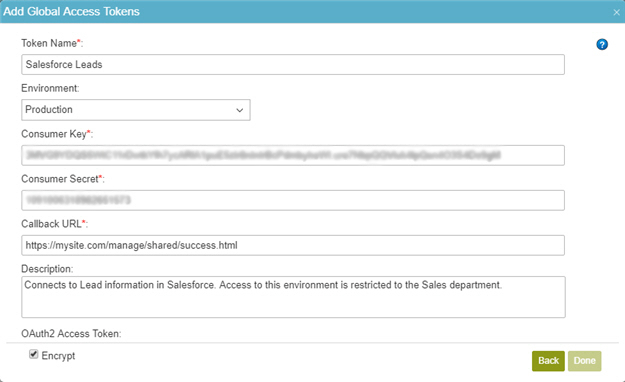 Access Token For Salesforce Access Token For Salesforce