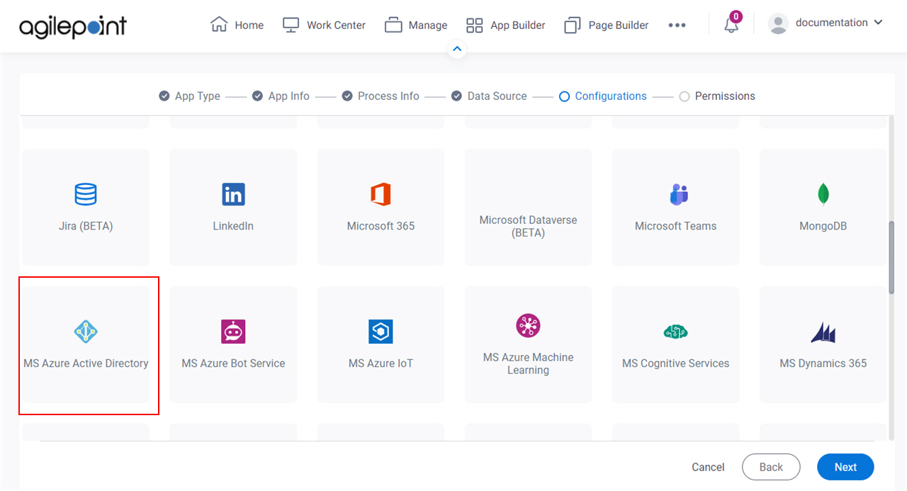 Select Microsoft Entra ID