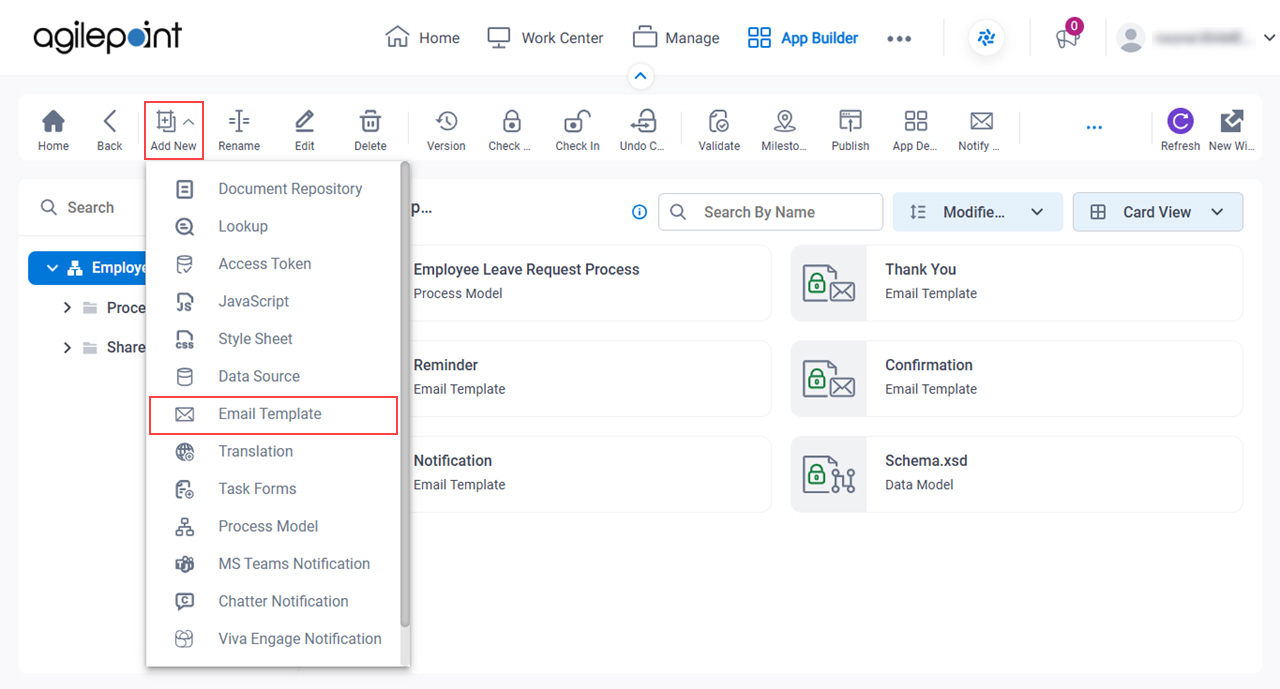 Click Email Template