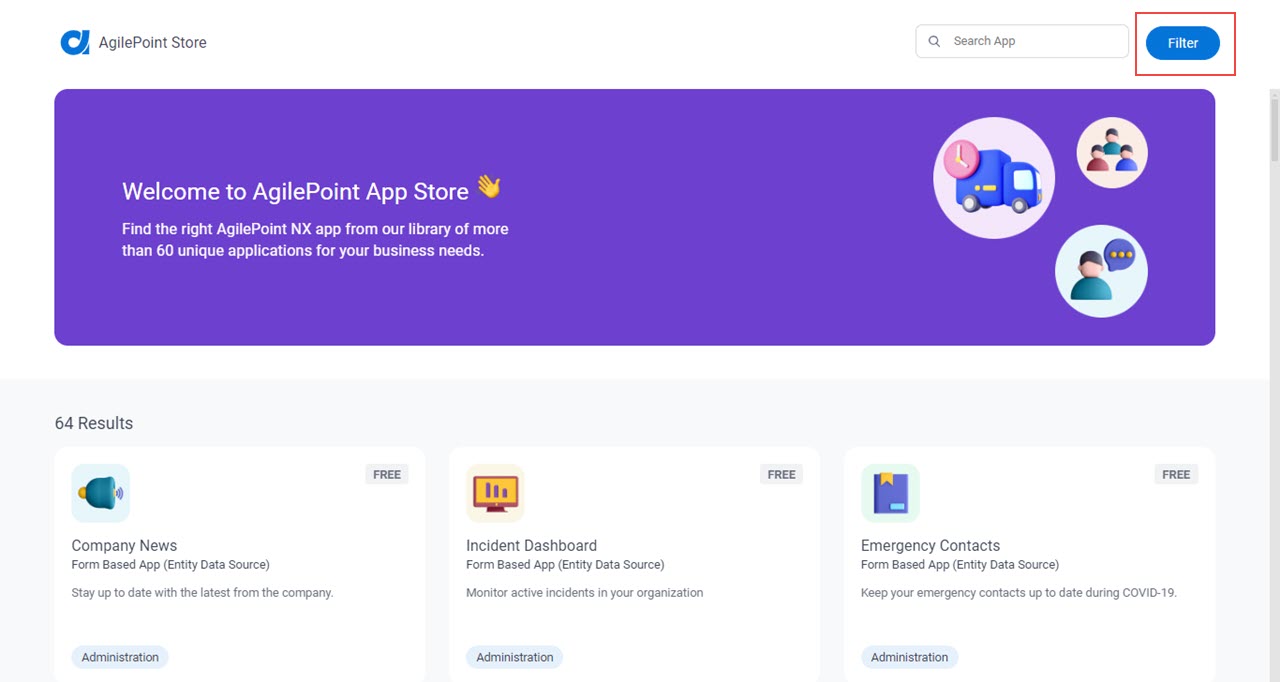 App Store screen
