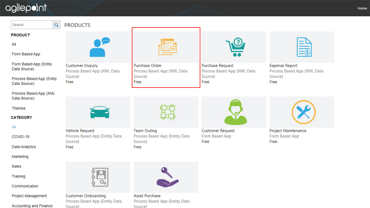 App Store Purchase Order