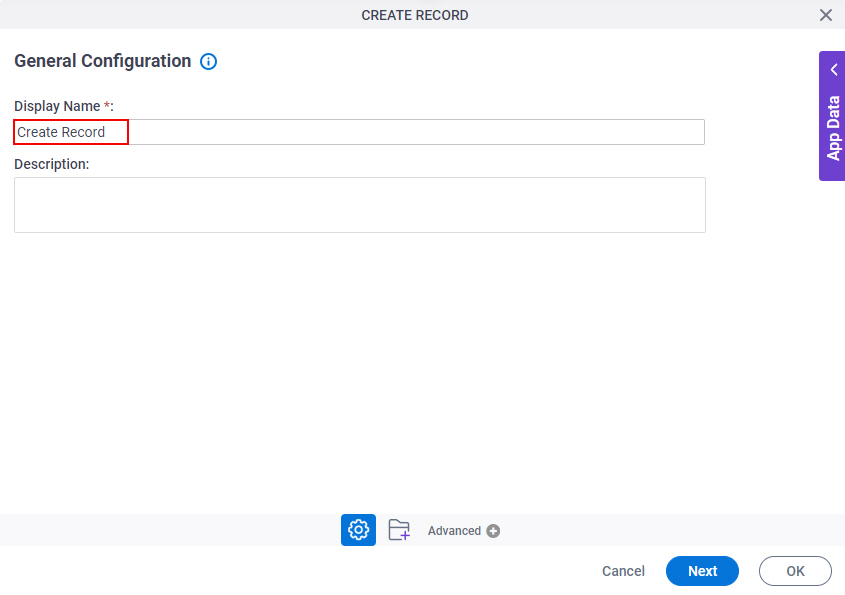 Create Record