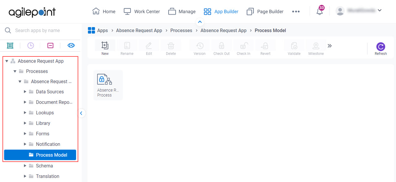 Click Process Model