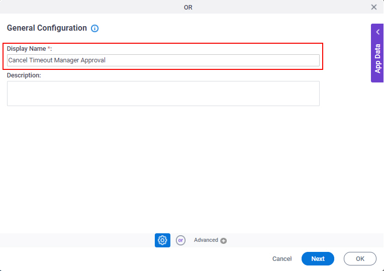 Cancel Manager Approval