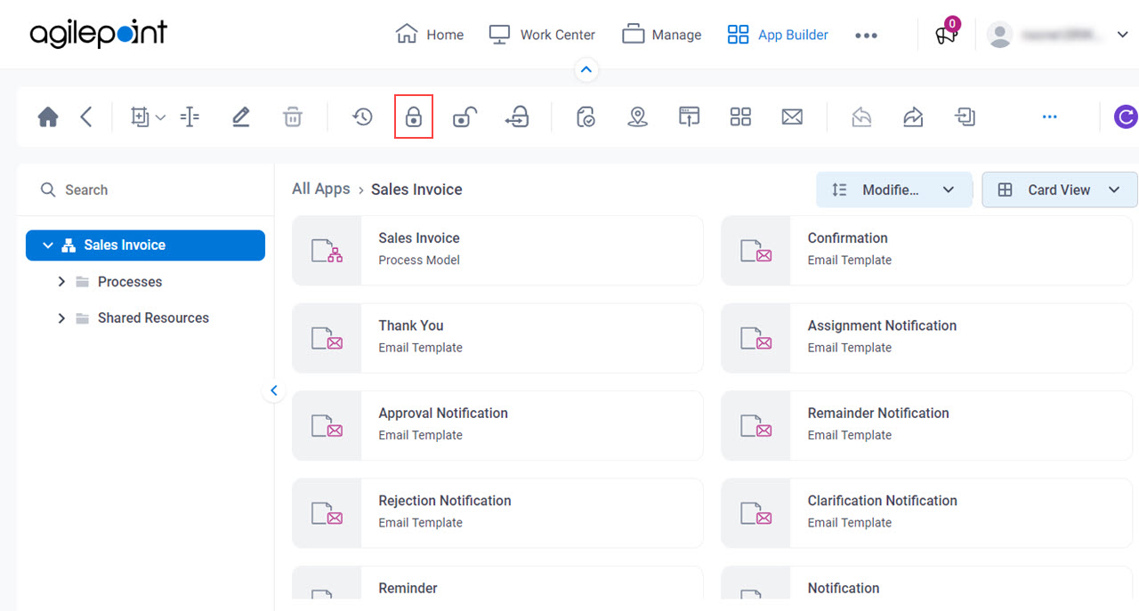 Select Form Based App