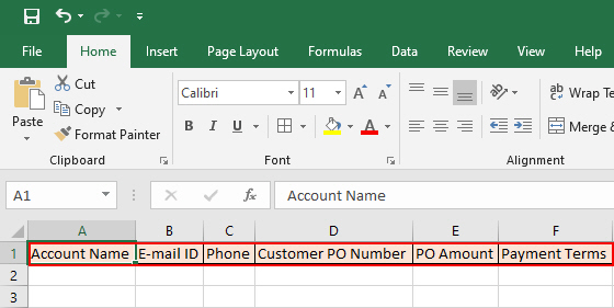 Sales Invoice Excel Template