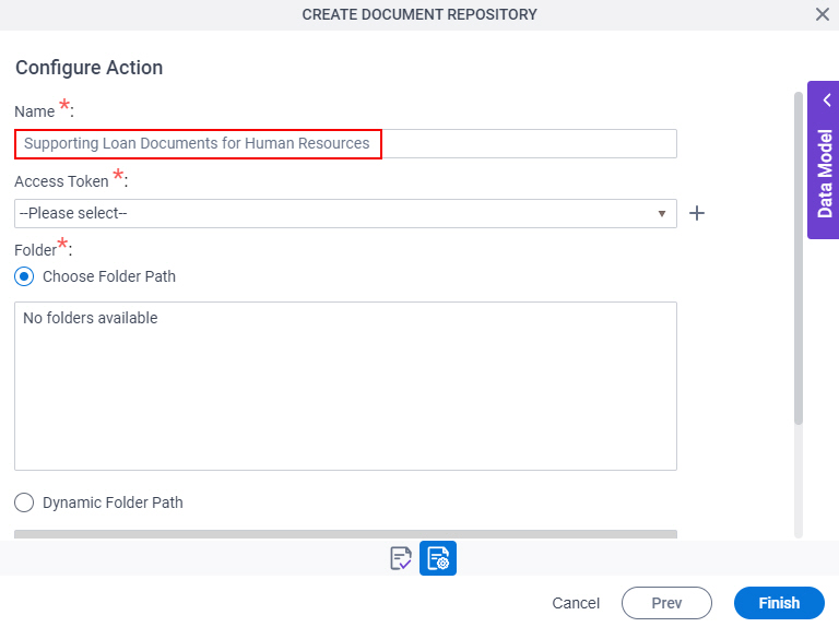 Supporting Loan Documents for Human Resources