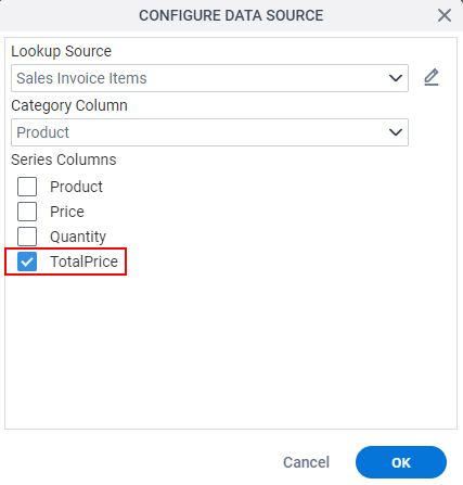 Select Series Column