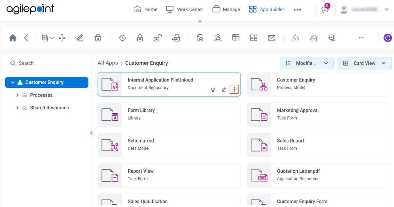 Click Rename Document Repository