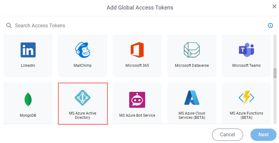 Click MS Entra ID