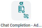 AgileLLM Chat Completion Adapt Flow activity