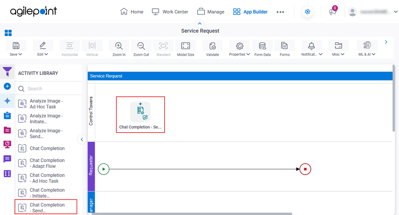 Drag Send Notification activity
