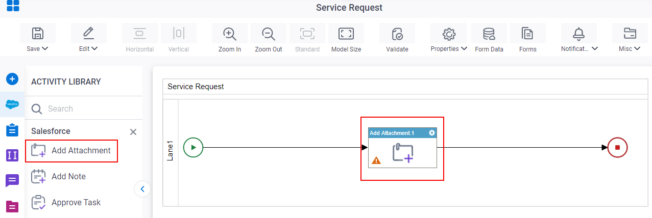Add Attachment activity