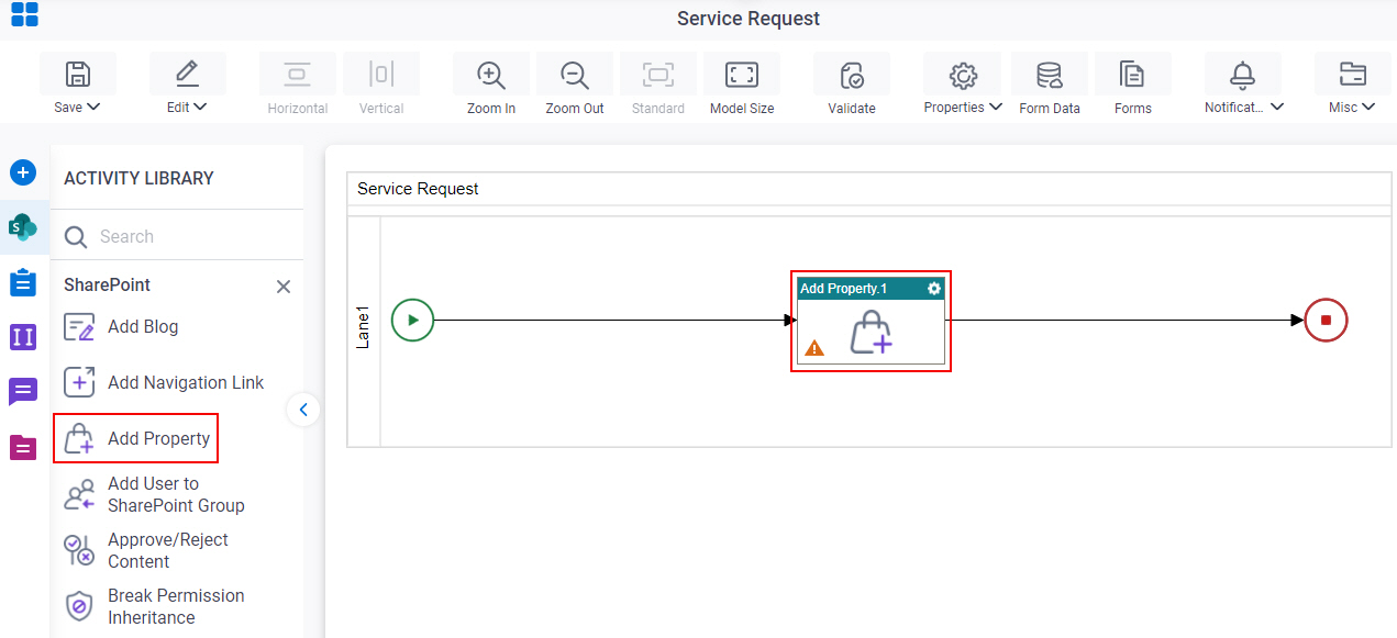 Add Property activity