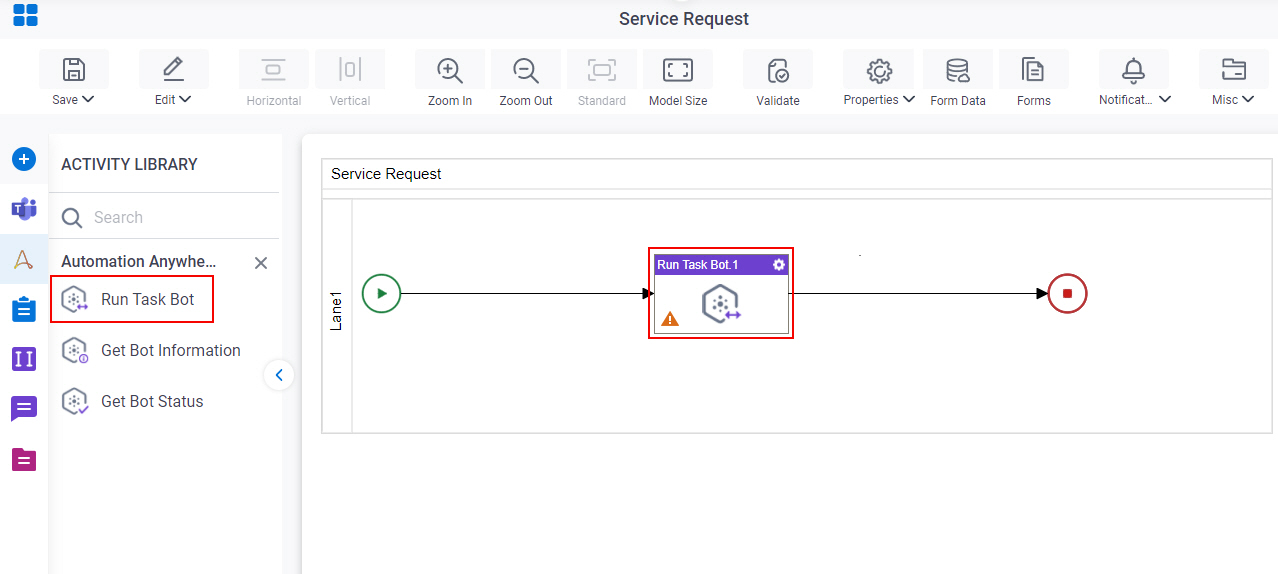 Drag Deploy Bot activity