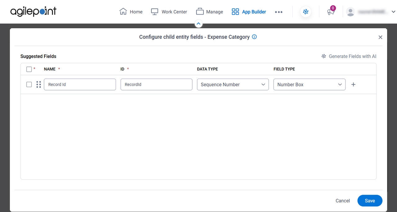Configure Picklist screen