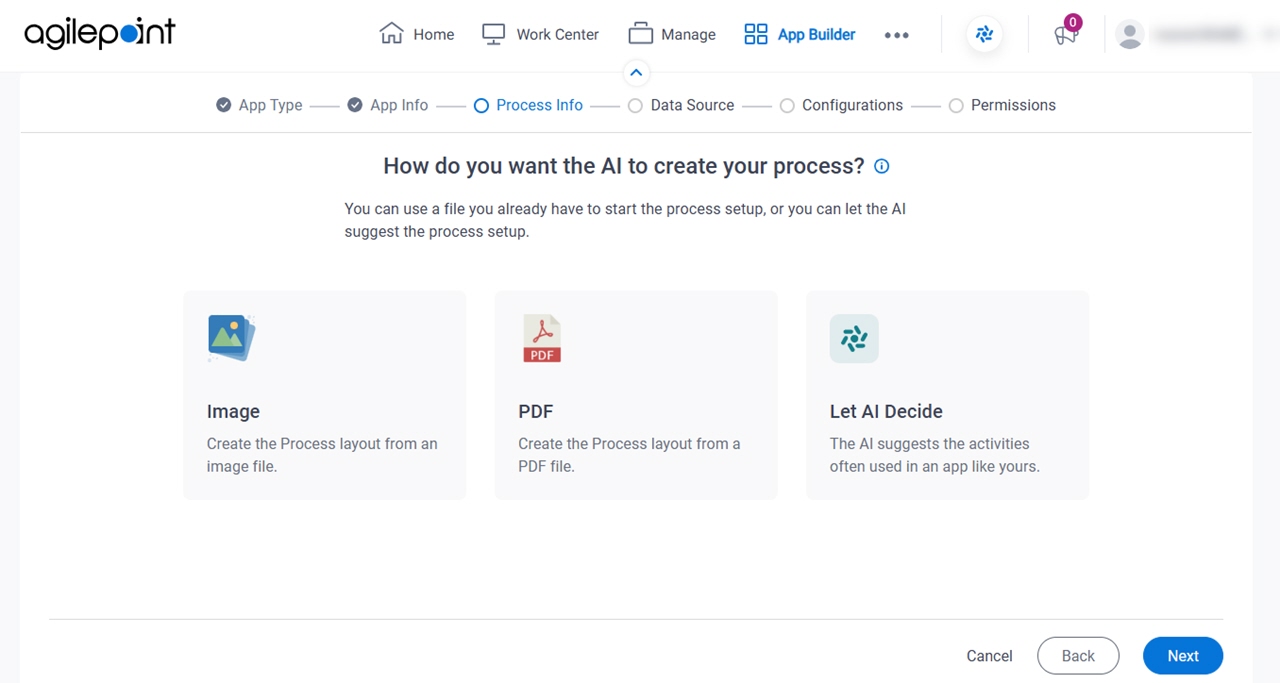 How do you want the AI to create your process screen