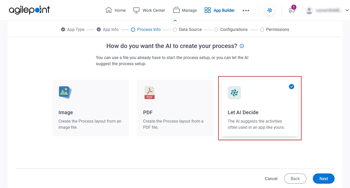 Click Let AI Decide