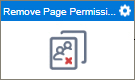Remove Page Permissions activity