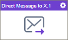 Direct Message to X activity